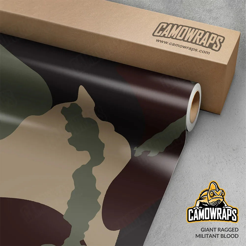 Ragged Camo Vinyl Wraps - Camo Wraps