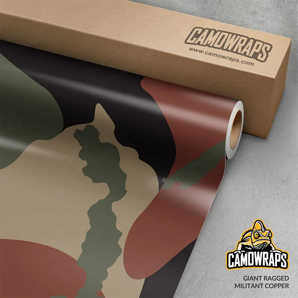 Ragged Camo Vinyl Wraps - Camo Wraps