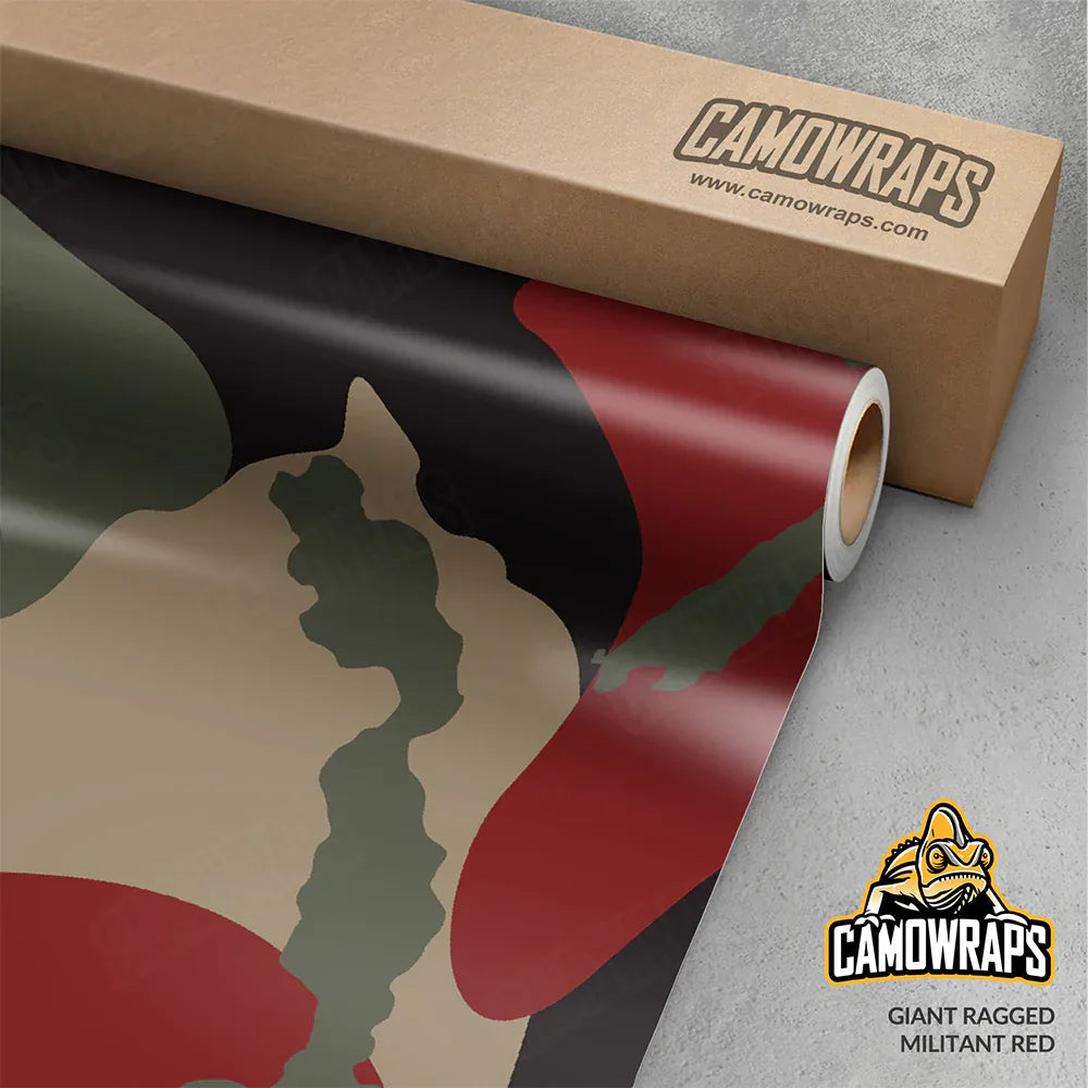 Ragged Camo Vinyl Wraps - Camo Wraps