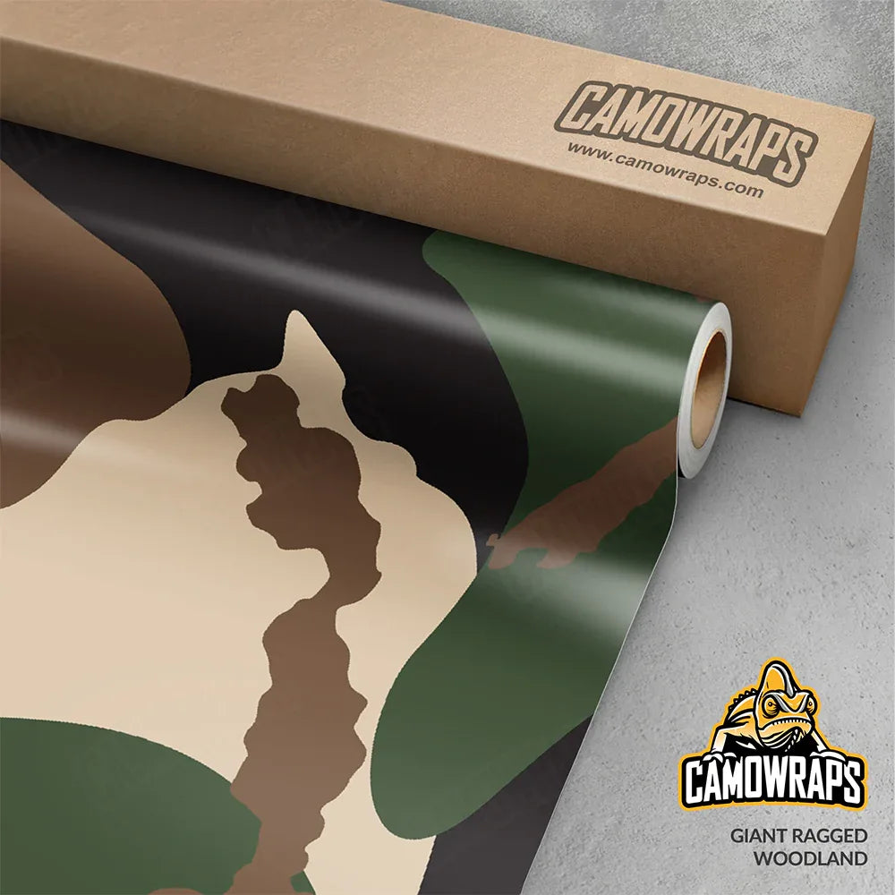 Ragged Camo Vinyl Wraps - Camo Wraps