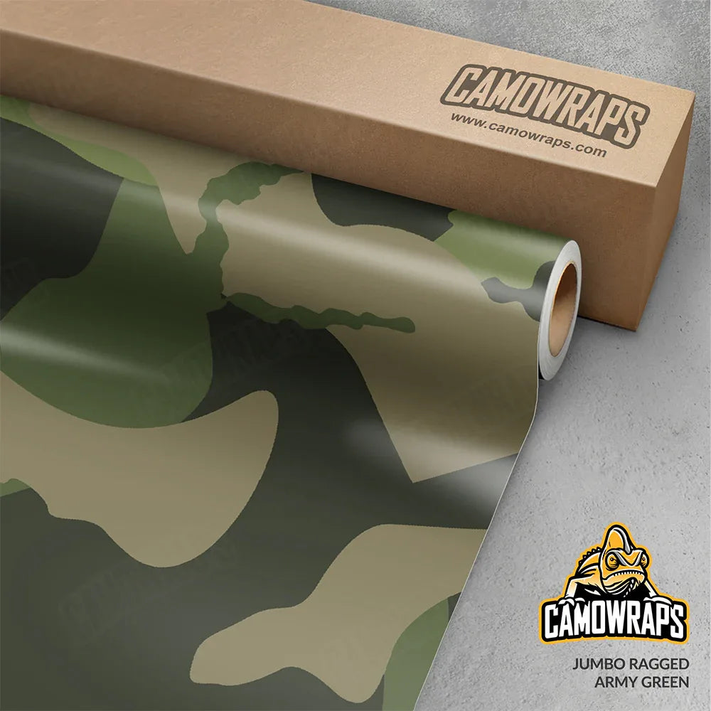 Ragged Camo Vinyl Wraps - Camo Wraps