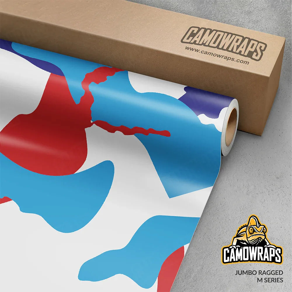 Ragged Camo Vinyl Wraps - Camo Wraps