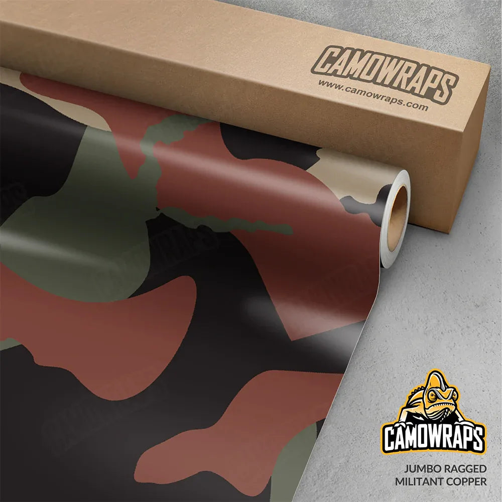 Ragged Camo Vinyl Wraps - Camo Wraps