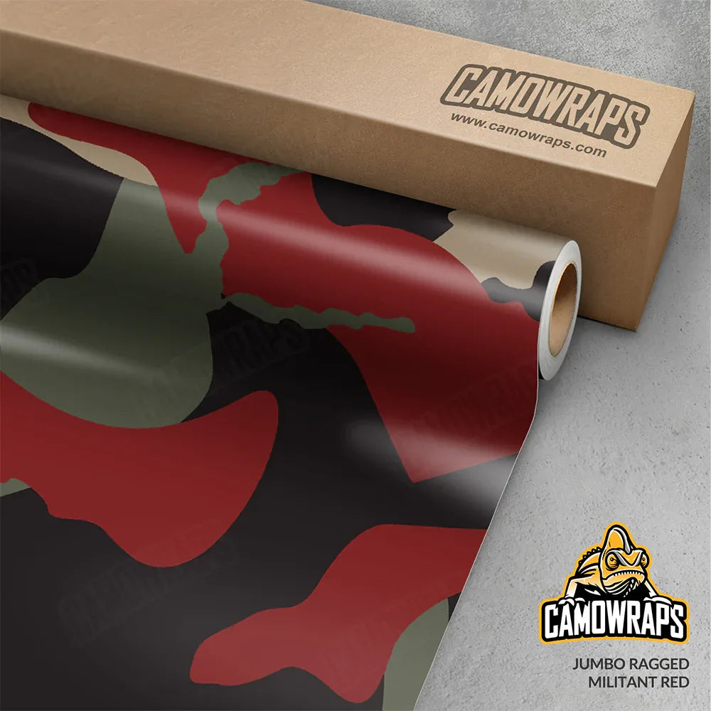 Ragged Camo Vinyl Wraps - Camo Wraps