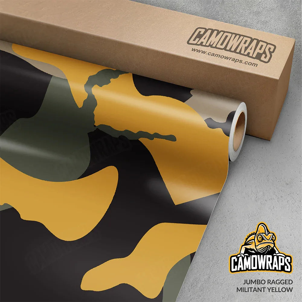 Ragged Camo Vinyl Wraps - Camo Wraps