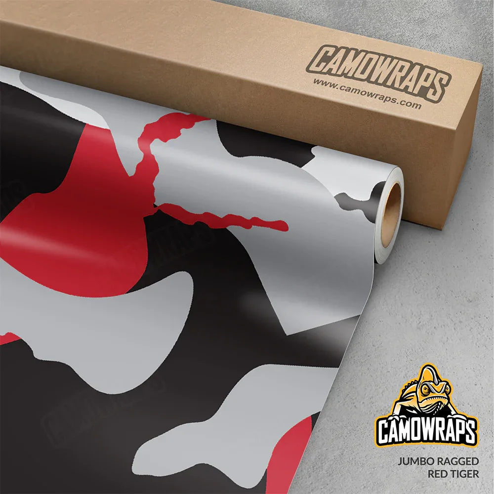 Ragged Camo Vinyl Wraps - Camo Wraps