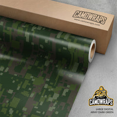 Digital Army Dark Green Gun Skin Vinyl Wrap