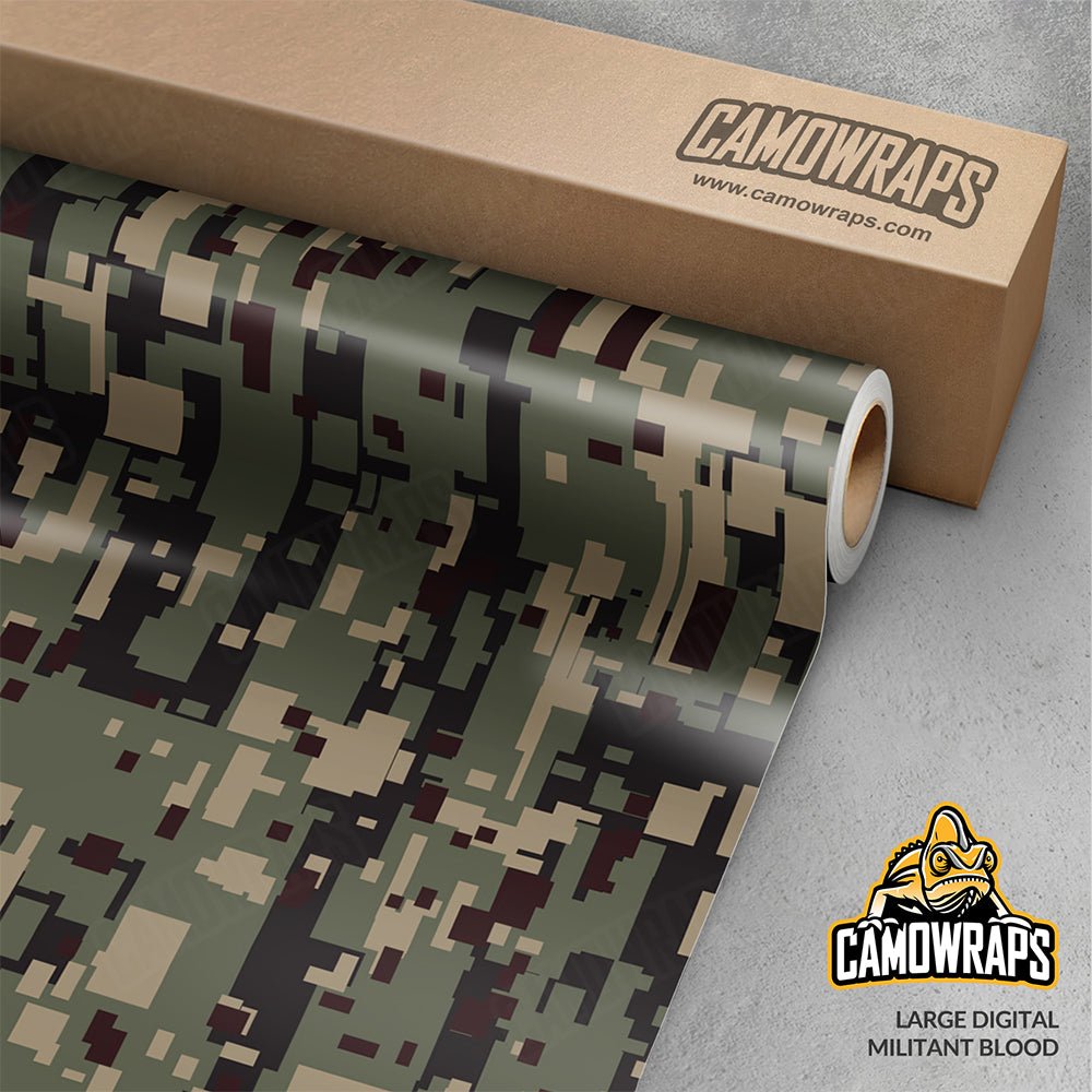 Digital Camo Vinyl Wraps
