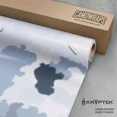 Nemesis Snow Tundra Gun Skin Vinyl Wrap