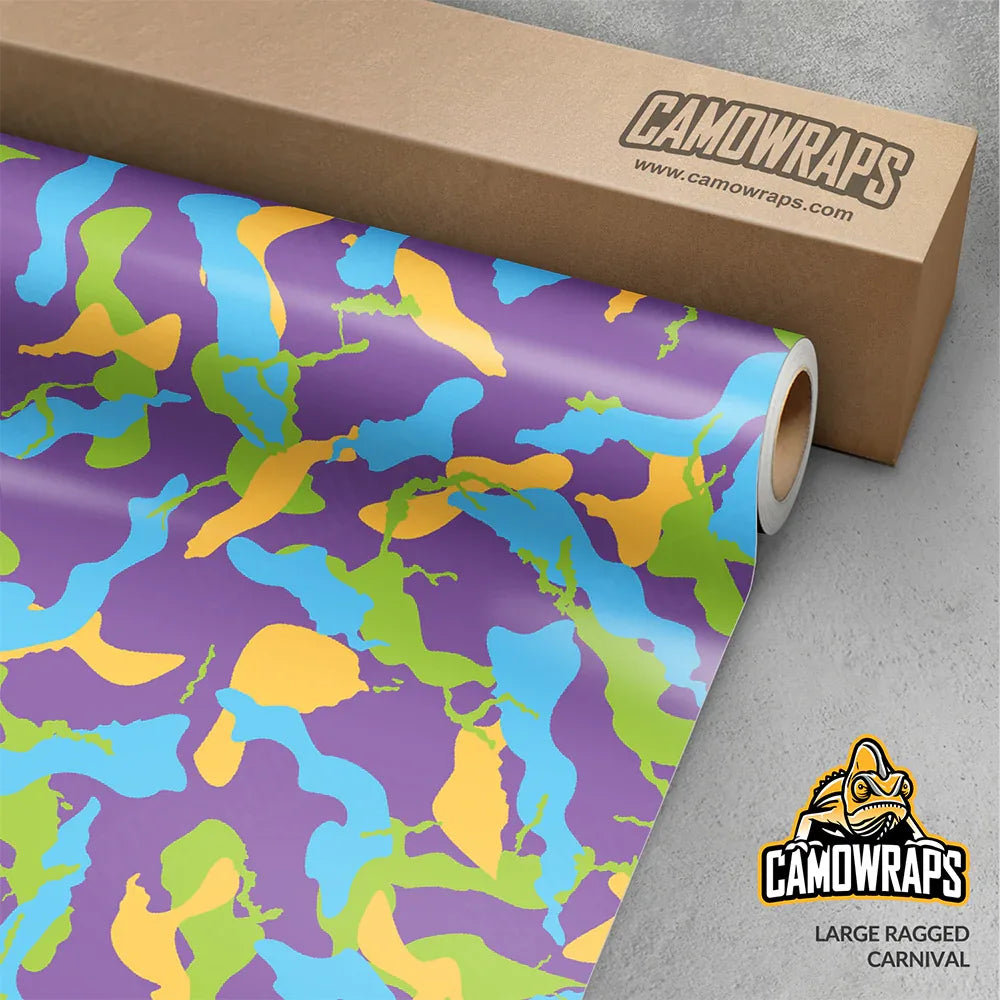 Ragged Camo Vinyl Wraps - Camo Wraps