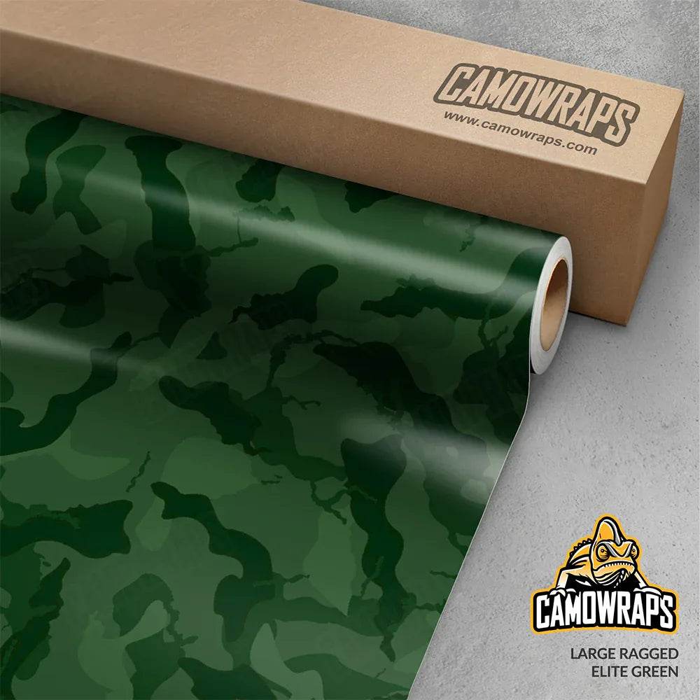 Ragged Camo Vinyl Wraps - Camo Wraps