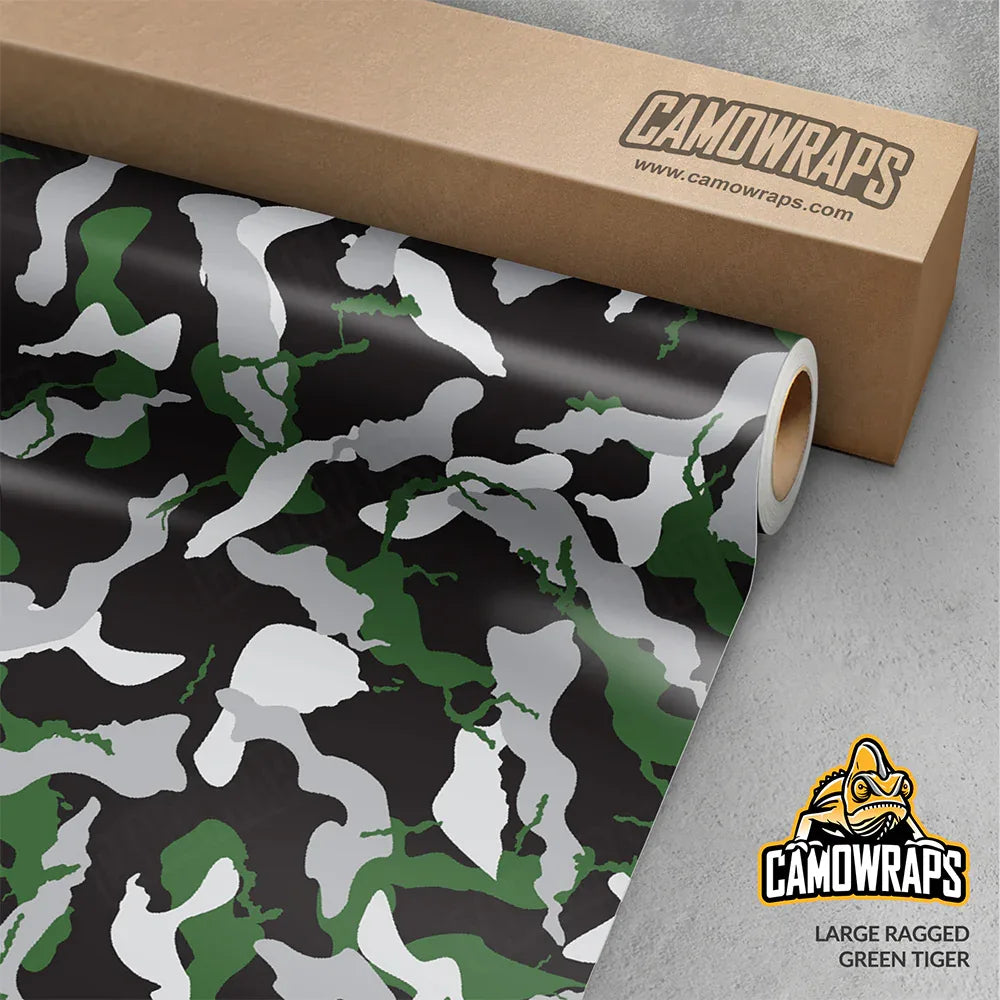 Ragged Camo Vinyl Wraps - Camo Wraps