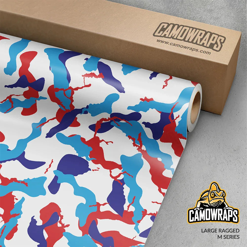 Ragged Camo Vinyl Wraps - Camo Wraps