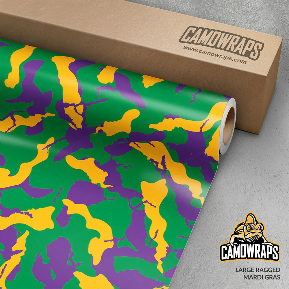 Ragged Camo Vinyl Wraps - Camo Wraps