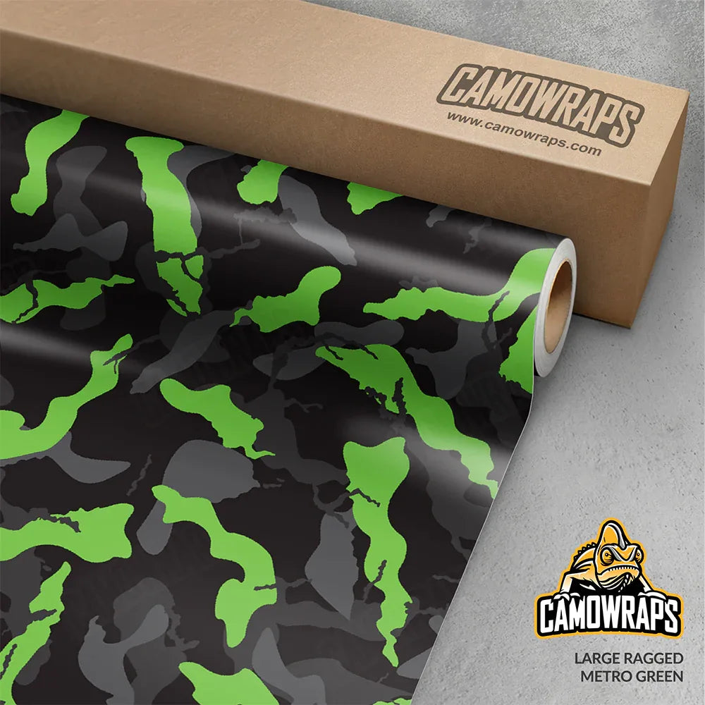Ragged Camo Vinyl Wraps - Camo Wraps