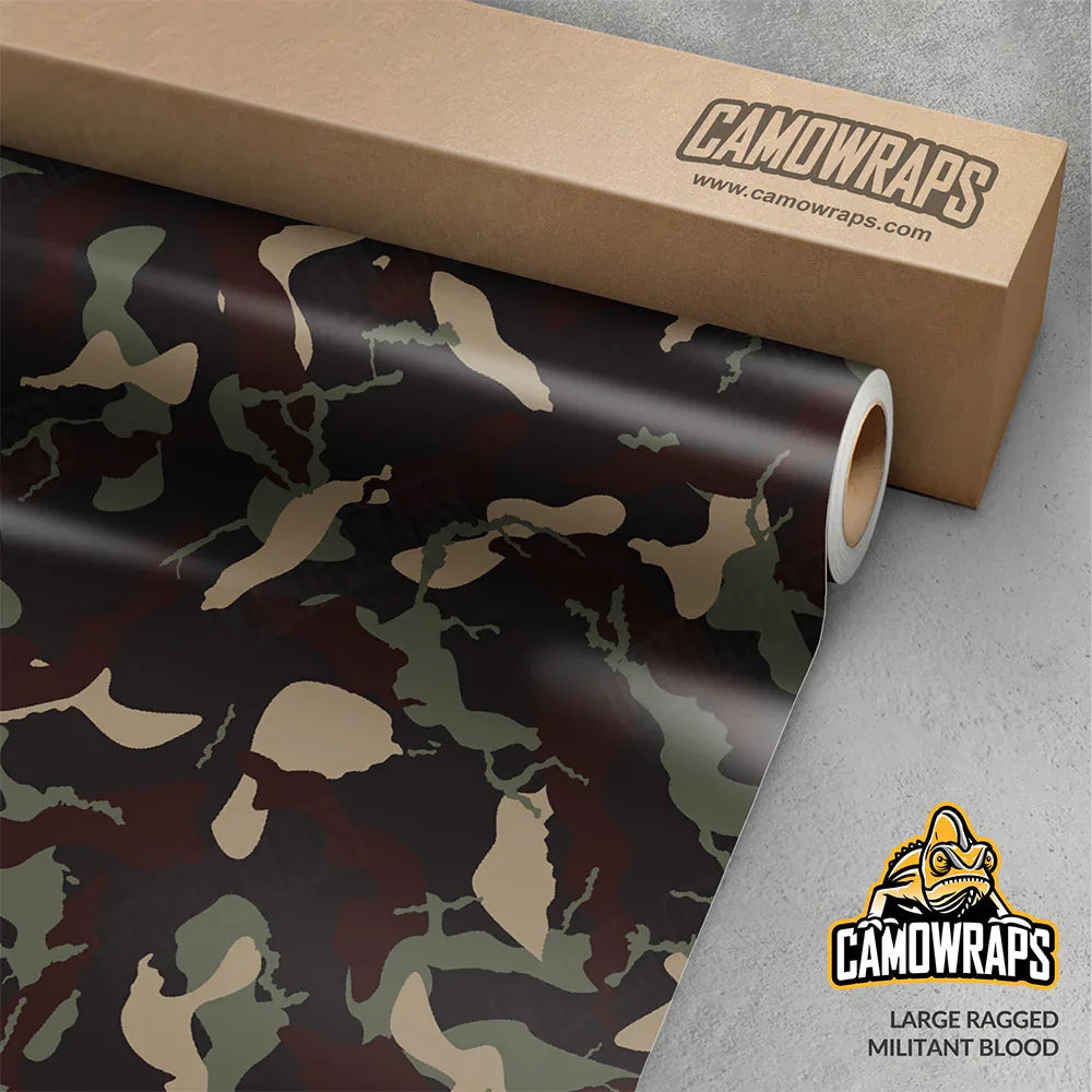 Ragged Camo Vinyl Wraps - Camo Wraps