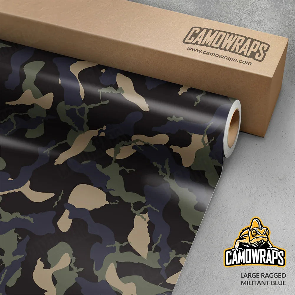 Ragged Camo Vinyl Wraps - Camo Wraps