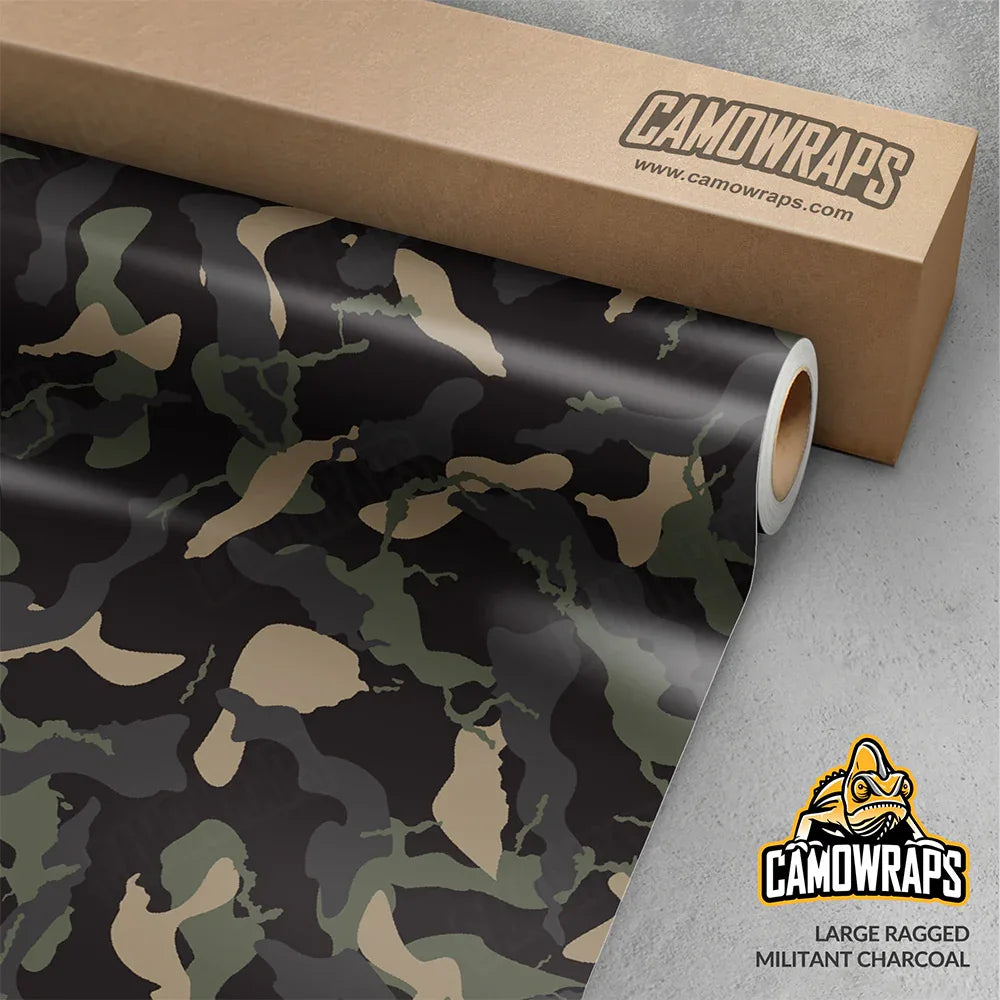 Ragged Camo Vinyl Wraps - Camo Wraps
