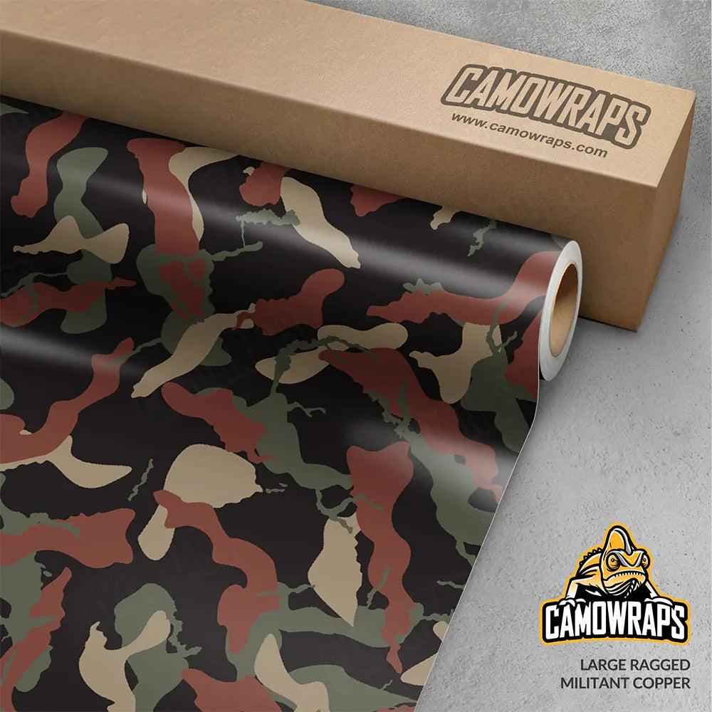 Ragged Camo Vinyl Wraps - Camo Wraps