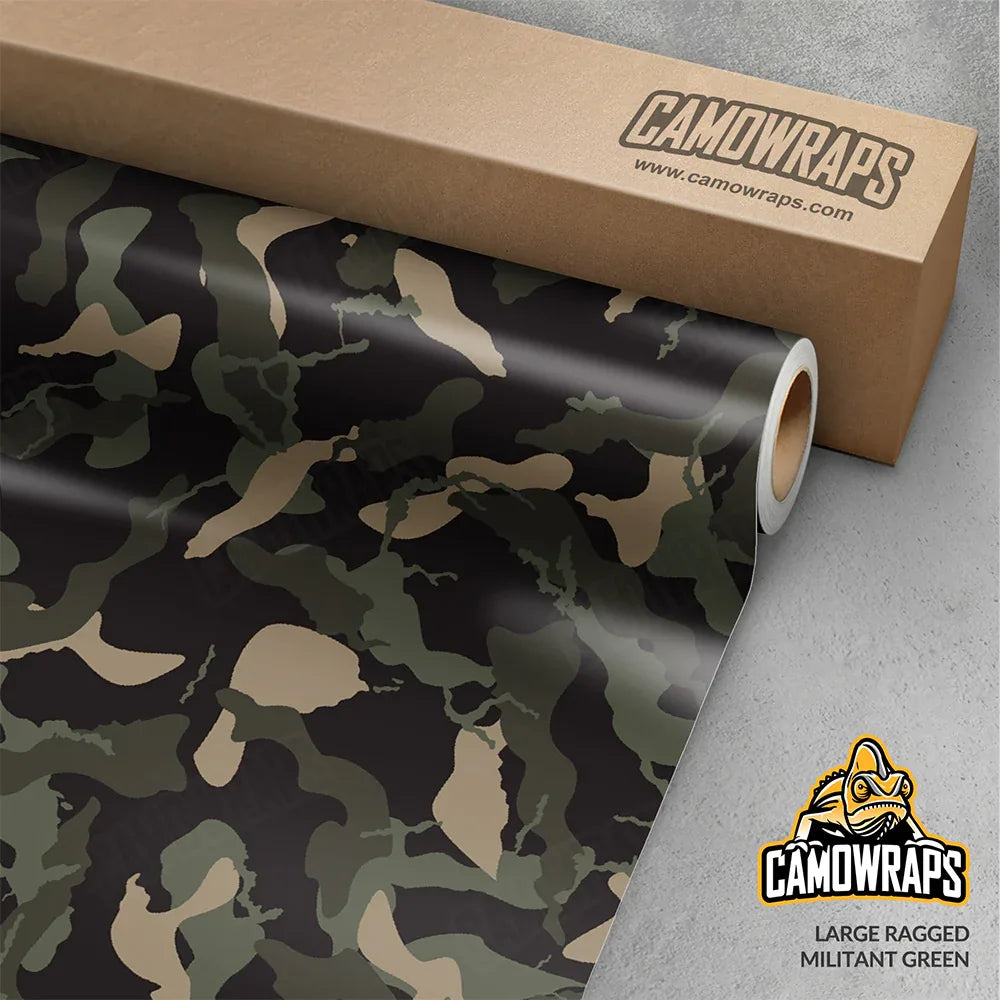 Ragged Camo Vinyl Wraps - Camo Wraps