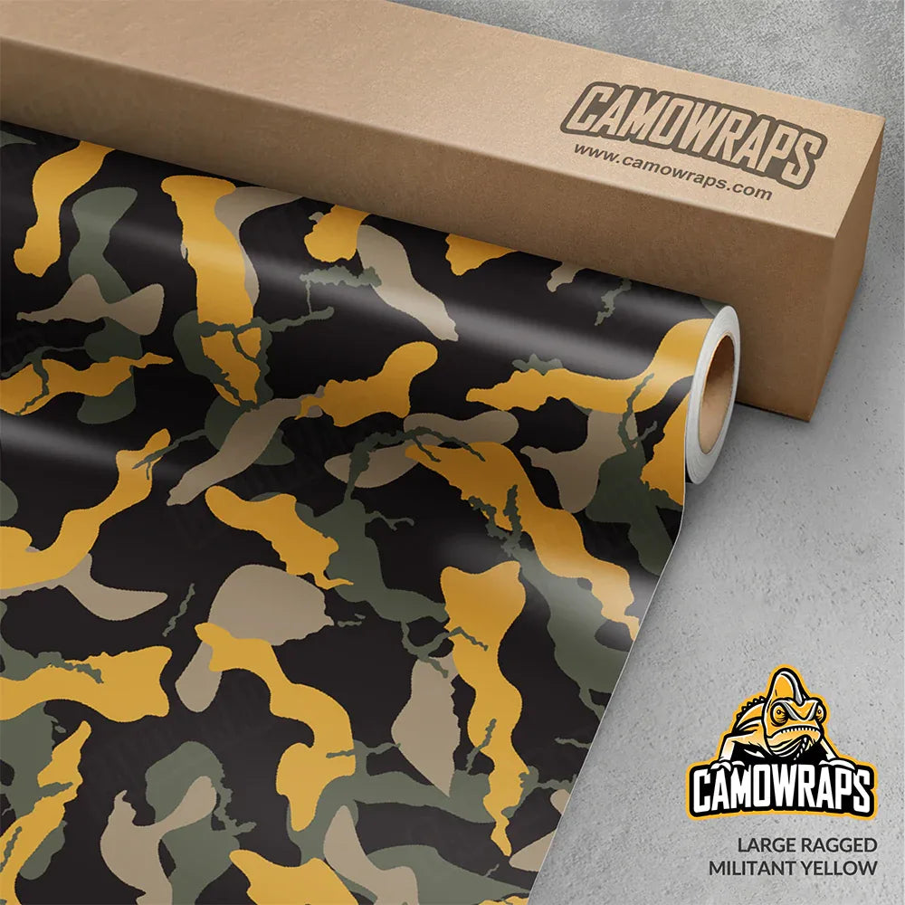 Ragged Camo Vinyl Wraps - Camo Wraps