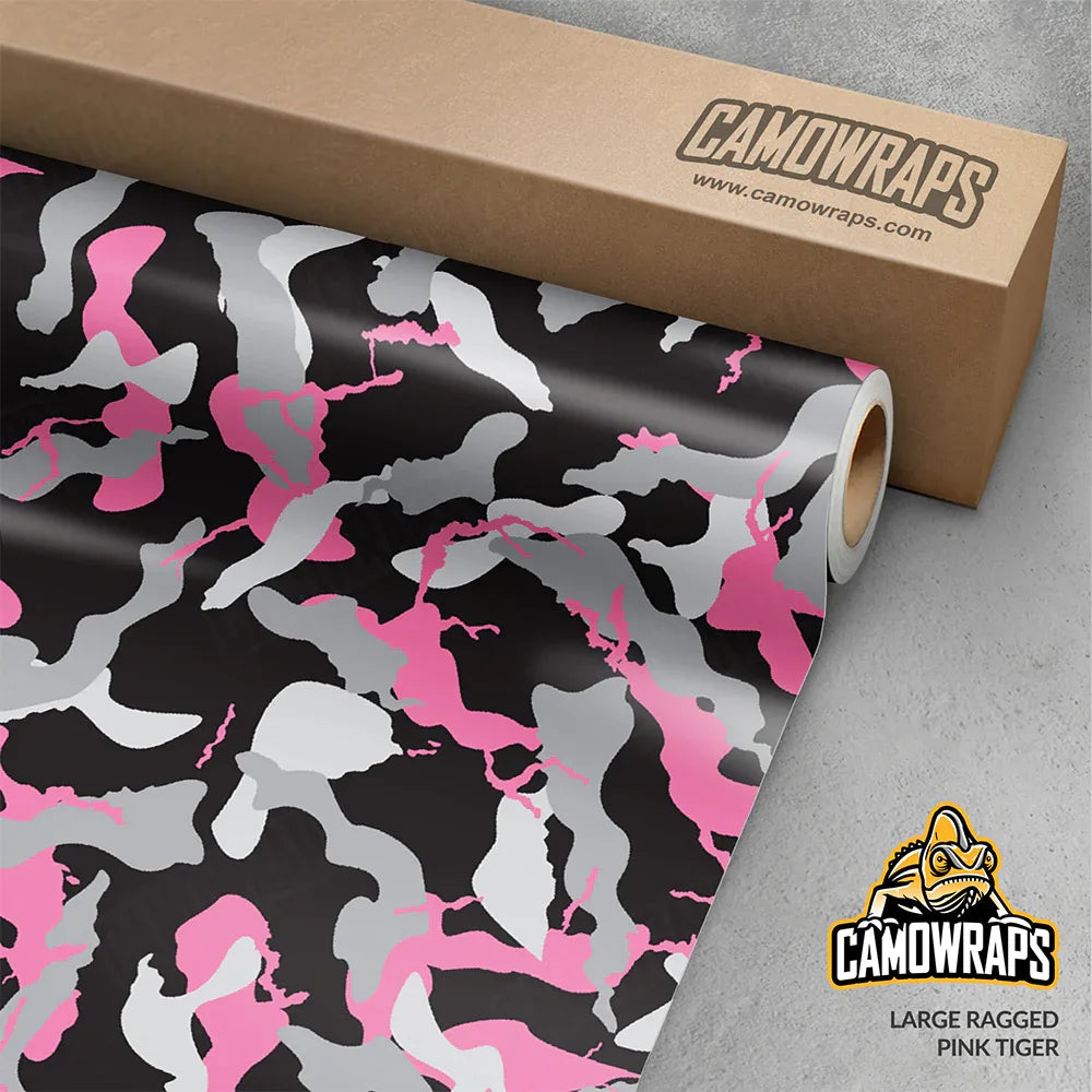 Ragged Camo Vinyl Wraps - Camo Wraps