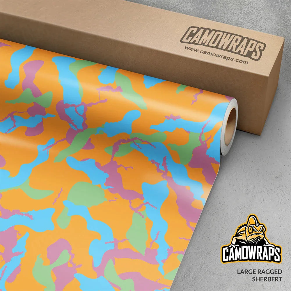 Ragged Camo Vinyl Wraps - Camo Wraps
