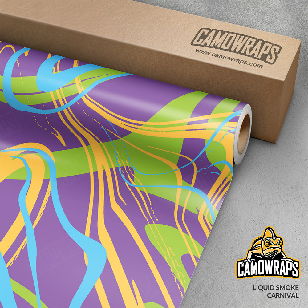 Liquid Smoke Carnival Gun Skin Vinyl Wrap