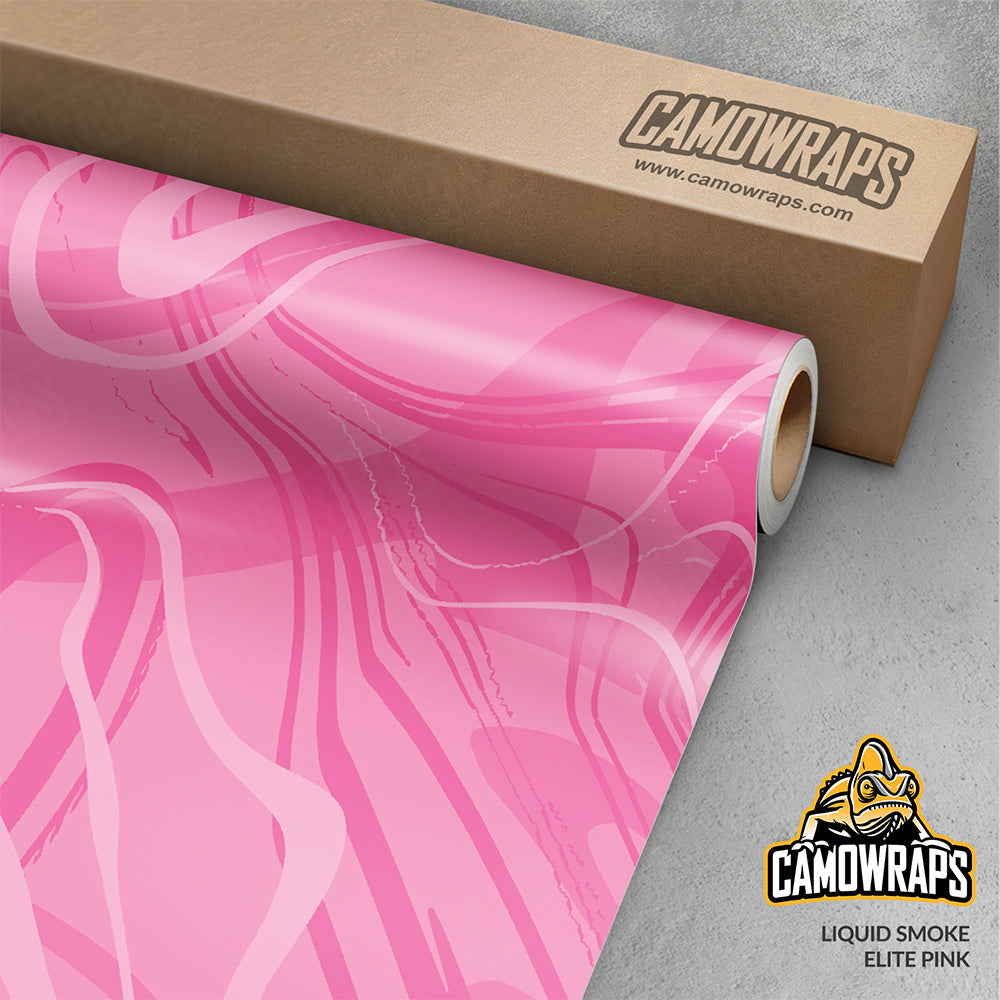 Liquid Smoke Elite Pink Gun Skin Vinyl Wrap