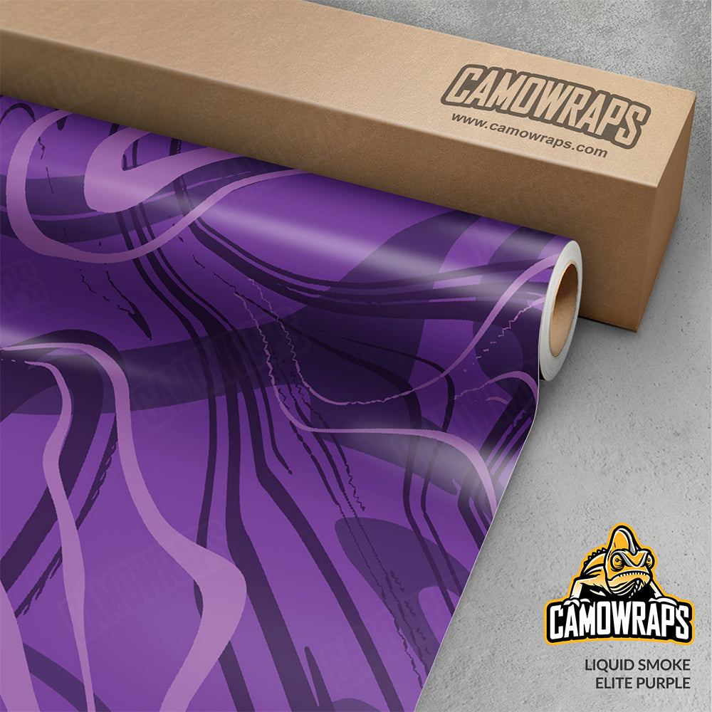 Liquid Smoke Elite Purple Gun Skin Vinyl Wrap