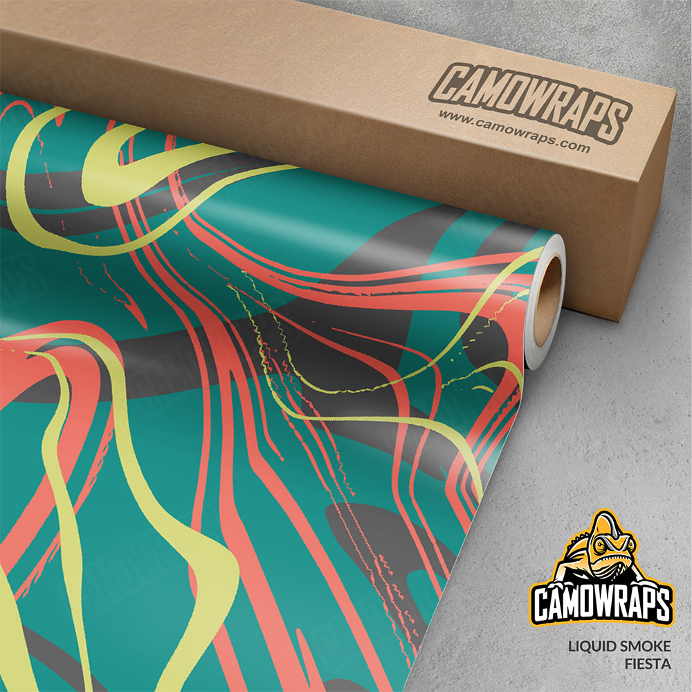 Liquid Smoke Fiesta Gun Skin Vinyl Wrap
