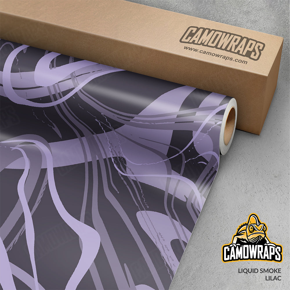 Liquid Smoke Lilac Gun Skin Vinyl Wrap