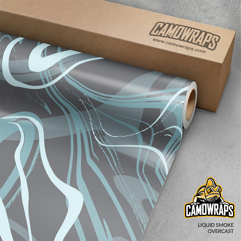 Liquid Smoke Overcast Gun Skin Vinyl Wrap