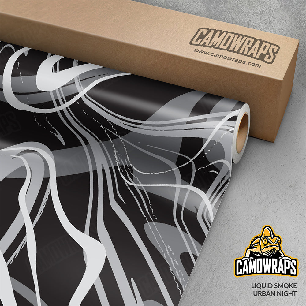 Liquid Smoke Urban Night Gun Skin Vinyl Wrap