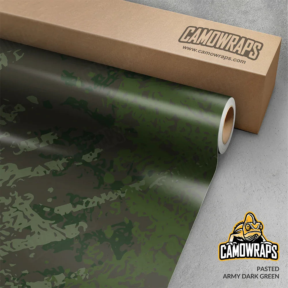 Pasted Army Dark Green Gun Skin Vinyl Wrap