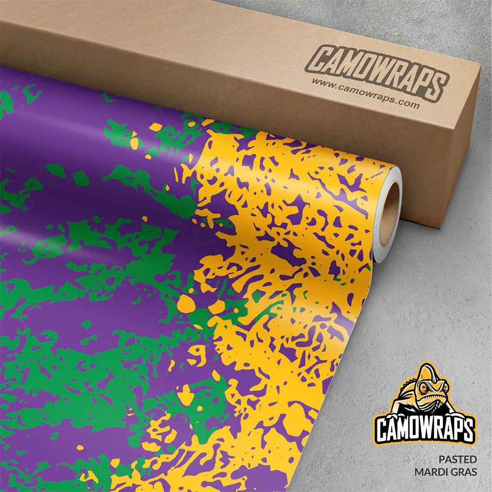 Pasted Camo Vinyl Wraps - Camo Wraps