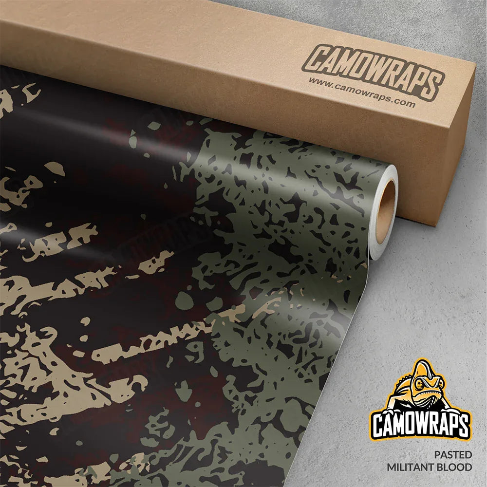 Pasted Camo Vinyl Wraps - Camo Wraps