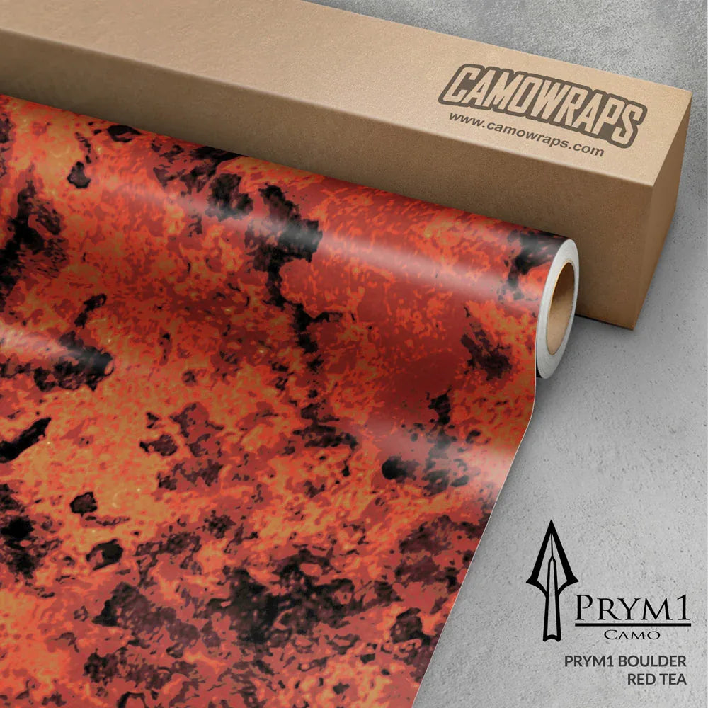 Prym1 Boulder Red Tea Gun Skin Vinyl Wrap