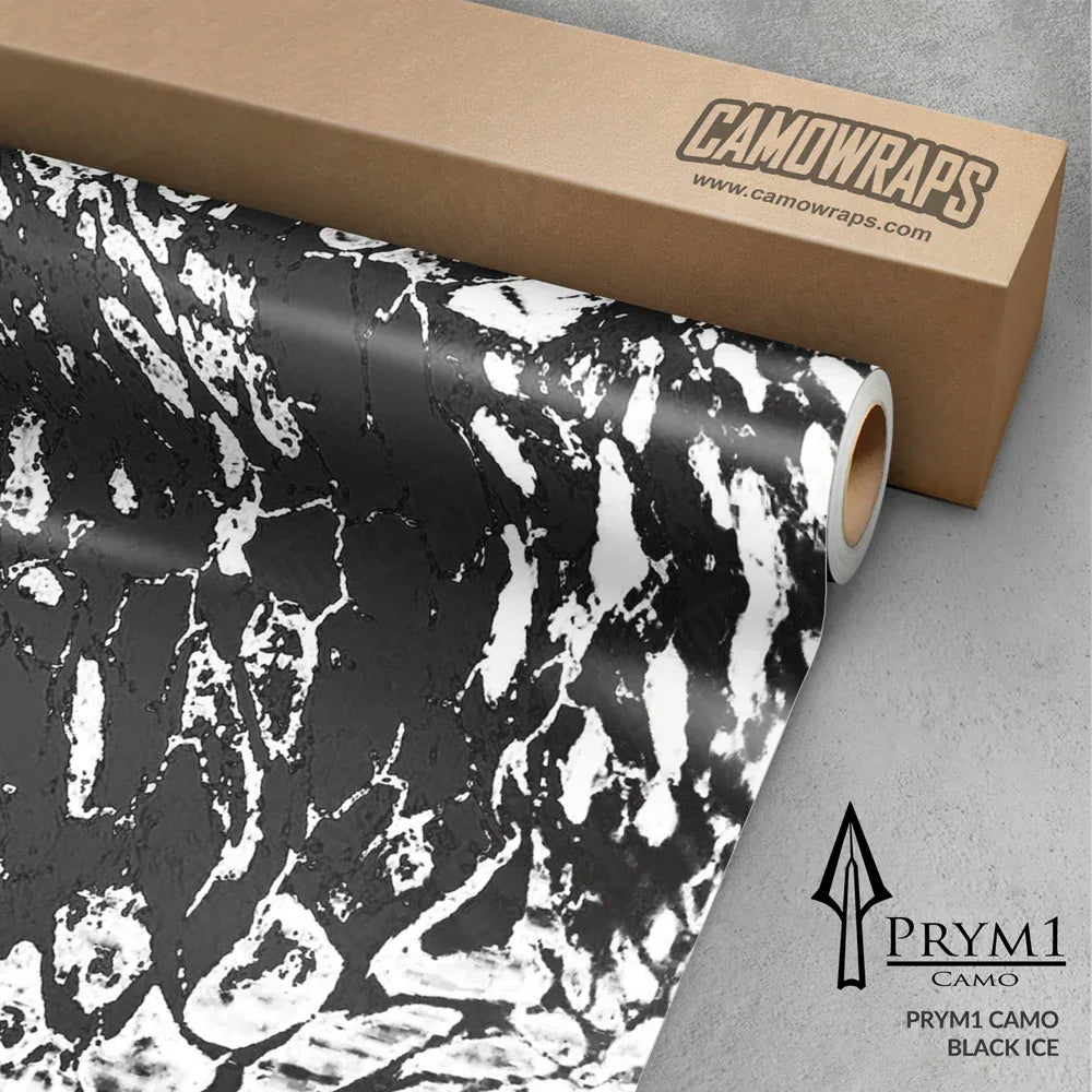 Prym1 Camo Black Ice Gun Skin Vinyl Wrap