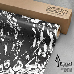 Prym1 Camo Black Ice Gun Skin Vinyl Wrap