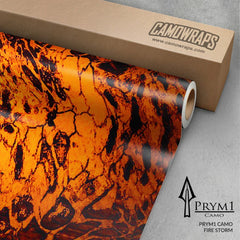 Prym1 Camo Fire Storm Gun Skin Vinyl Wrap