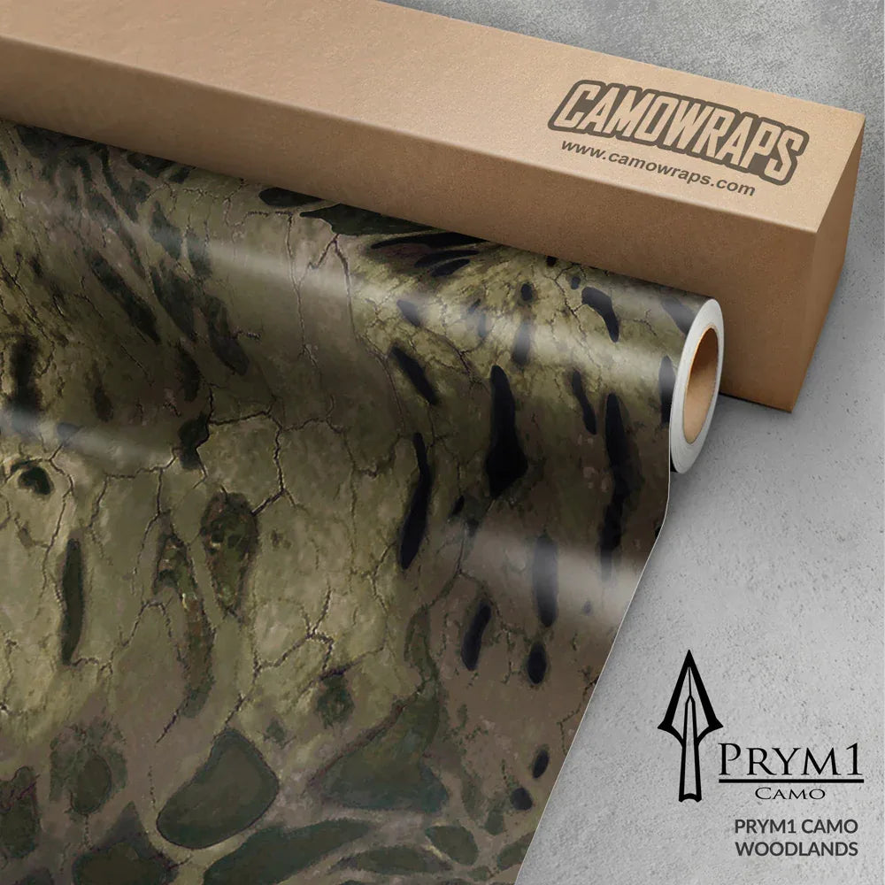 Prym1 Camo Woodlands Gun Skin Vinyl Wrap