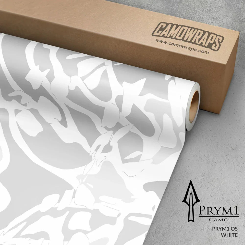 Prym1 OS White Gun Skin Vinyl Wrap