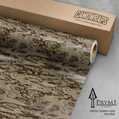 Prym1 Timber Hole Neutral Gun Skin Vinyl Wrap