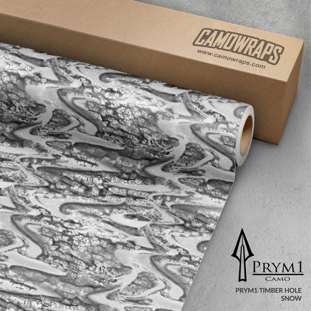 Prym1 Timber Hole Snow Gun Skin Vinyl Wrap