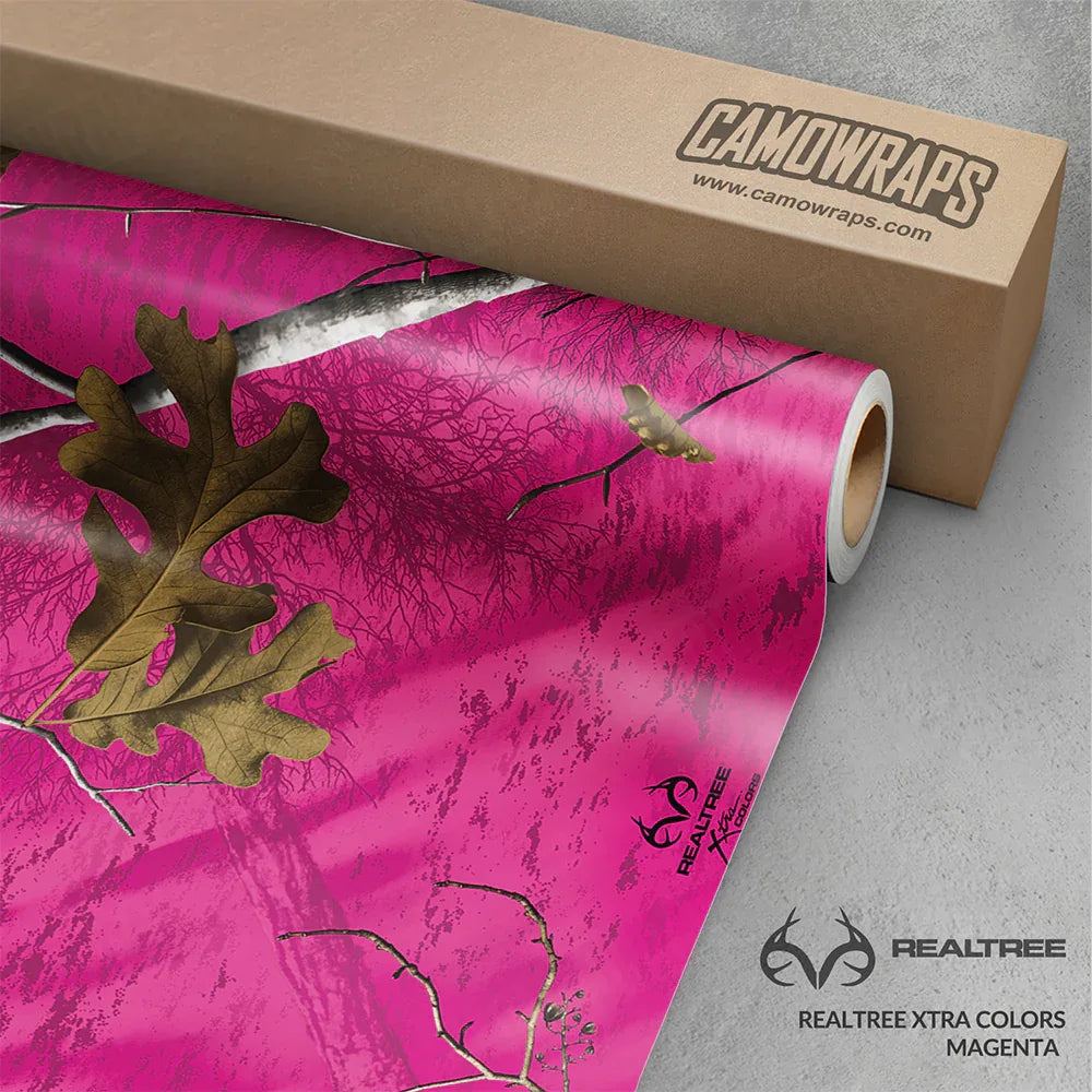 Realtree XTRA Colors Red Gun Skin Vinyl Wrap