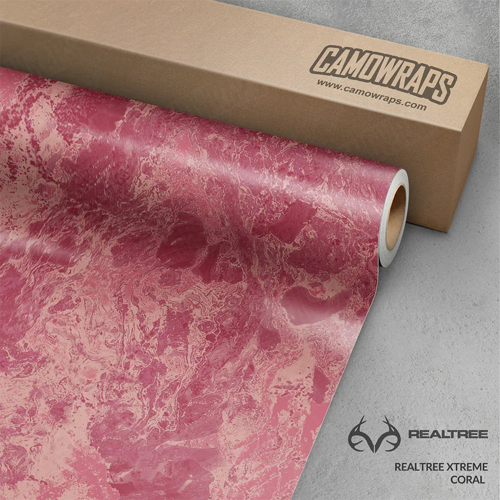 Realtree XTREME Dark Magenta Gun Skin Vinyl Wrap