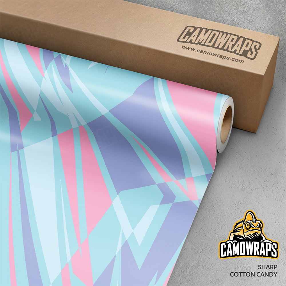 Sharp Cotton Candy Gun Skin Vinyl Wrap