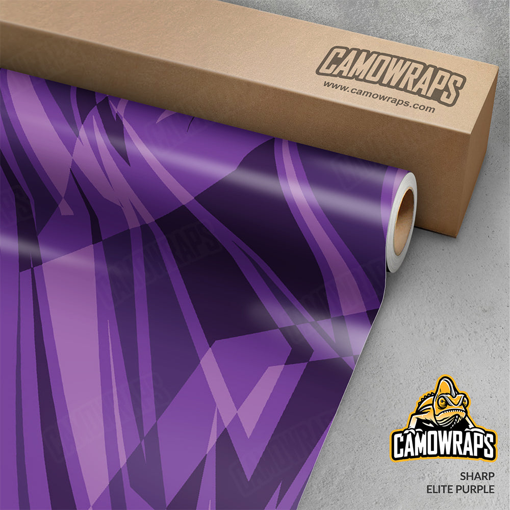 Sharp Elite Purple Gun Skin Vinyl Wrap