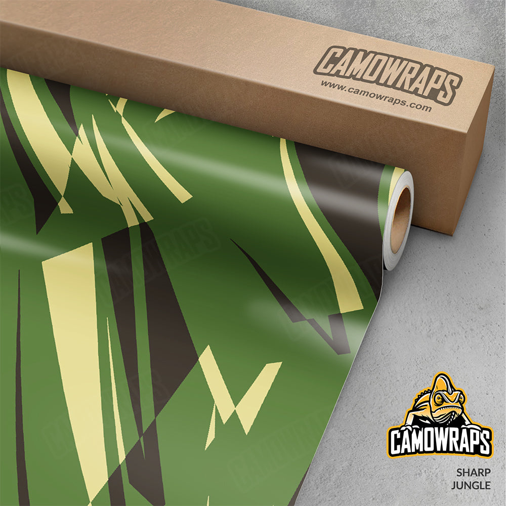 Sharp Jungle Gun Skin Vinyl Wrap